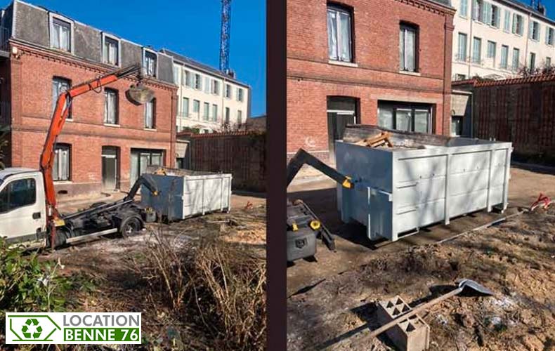 location benne mont saint aignan 76