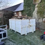 Location de cinq bennes 10 m³ succession immobilier Le Torp a Le Torp-Mesnil 76560 - en cours